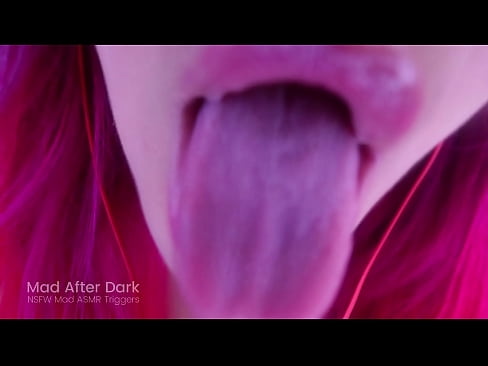 ASMR Gloryhole Close-up Licking and
