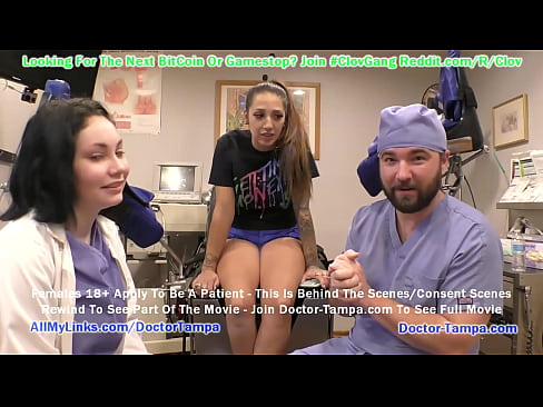 $CLOV - POV - Doctor Tampa & Nurse Lenna Lux's Gloved Hands Examine Stefania Mafra As She Undergoes Her Required Gynecological Examination To Attend New University EXCLUSIVELY @ Doctor-Tampa.com