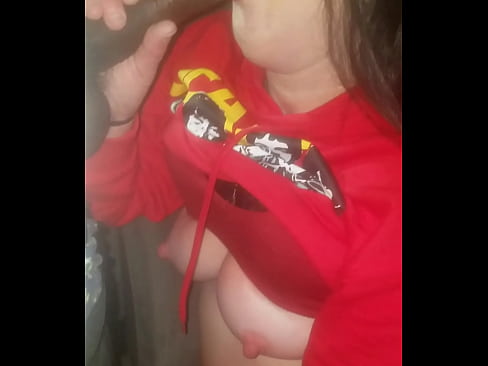 Cute white dick sucker