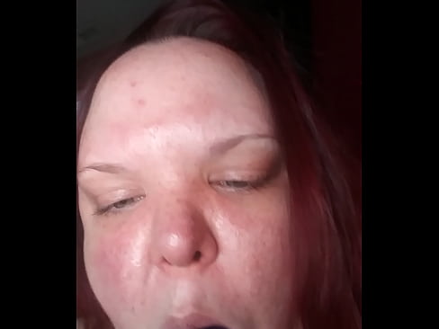 Talking dirty I gag on and fill my pussy with my large purple dick until I orgasam - VivianDimondBBW