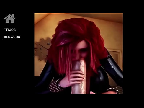 black widow scene 3D