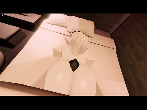 Cone Bunny / Elf Girl Get Pounded (Roblox)