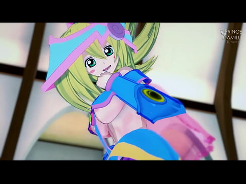 Dark Magician Girl touches herself until she cums
