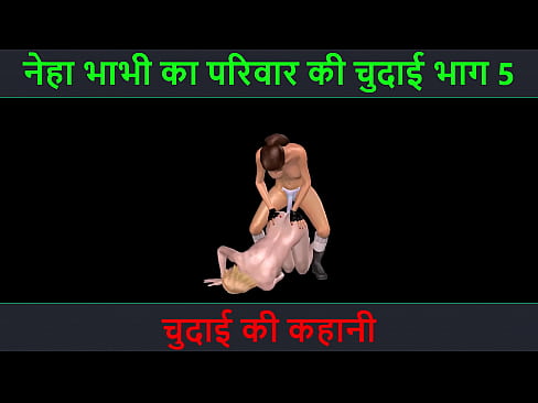 An animated 3d cartoon sex of two beautiful girls doing sex in doggy position using strapon dick the girl got muliple otgasms with Hindi sex story
