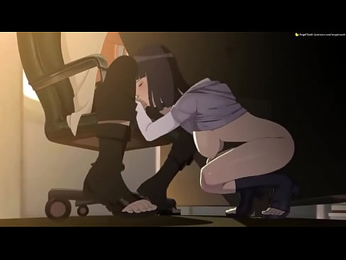 Hinata fucking hard and sucking