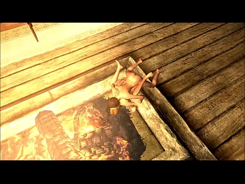 Two females have sex in a medievil castle!