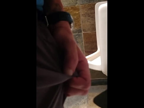 big  dick public bathroom