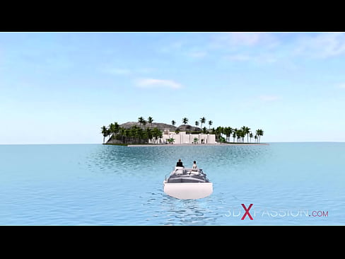 Midget fucks young fasshon woman in his rich villa located on an island in the middle of the ocean