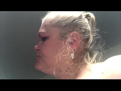 Busty Blonde Curvy MILF Sucks Dick And Gets A Load