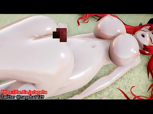 ②3d hentai busty girl futanari assjob