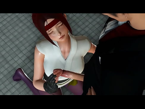 Yuri the king of fighters cosplay game girl having sex with a man in the bethroom hentai 3d animation