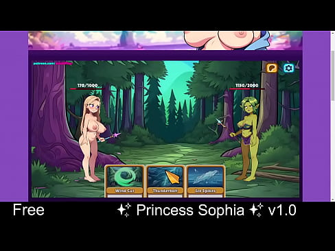 Princess Sophia (free game itchio) Strategy, Visual Novel, Card Battle
