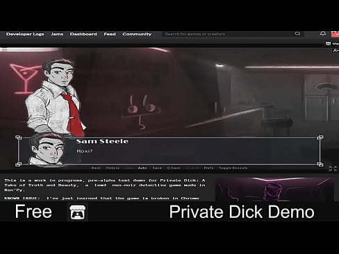 Private Dick ( itchio  Free) Visual Novel