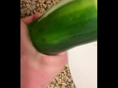 Cucumber Fucking And Jerking at the Hotel