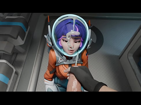 Juno receives facial after hot deepthroat