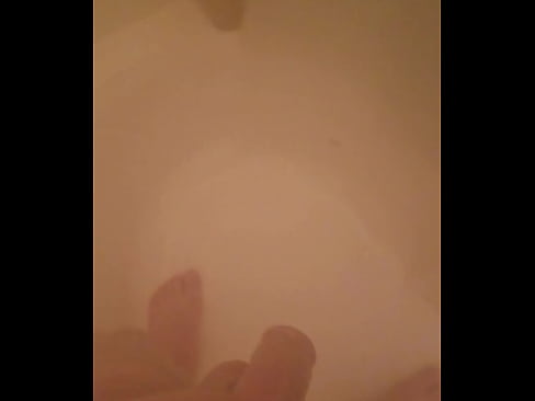 Jacking off in shower