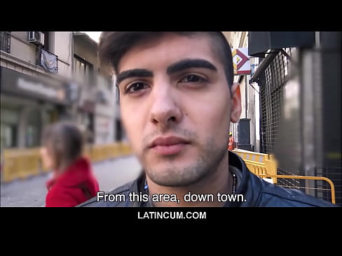 Gay off the street sucks cock