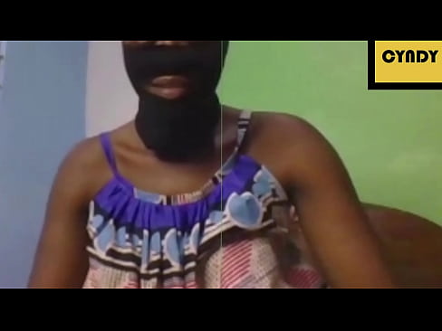 Training session for a black girl - Ass and tits