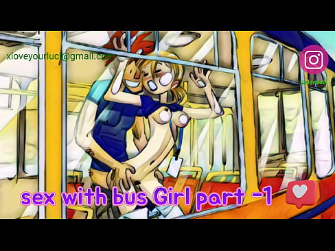 Hard sex in bus with hot girl