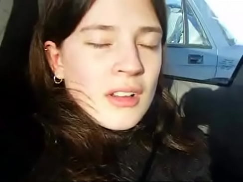 Masturbation in car