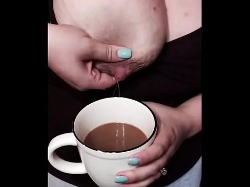 Lactating amateur breast milk