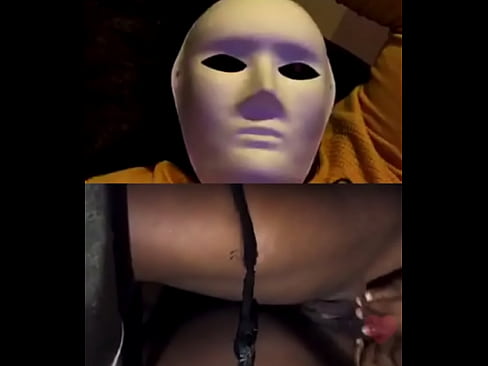 Lady twerking on Instagram live video