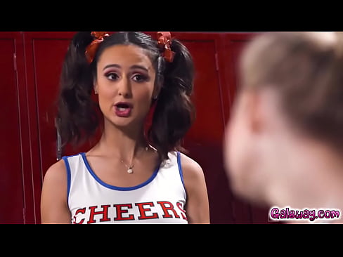 Eliza and Coco SEX in the locker room