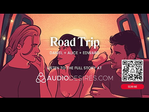 Car Threesome with Boyfriend and His Best Friend – Double Penetration, Anal & Risky Public Hookup – ASMR Porn Audio Roleplay