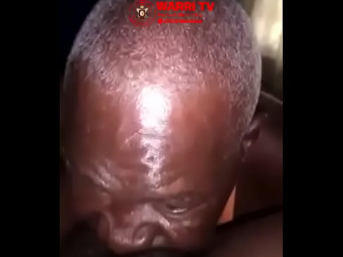 Black Older man eating young black  pussy for the first time, making her moan