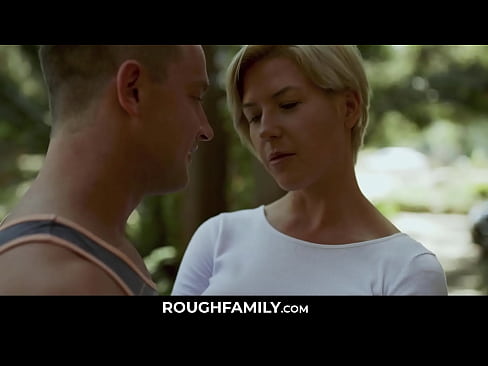 Shark Stepmom Eating her Stepson in the Backyard