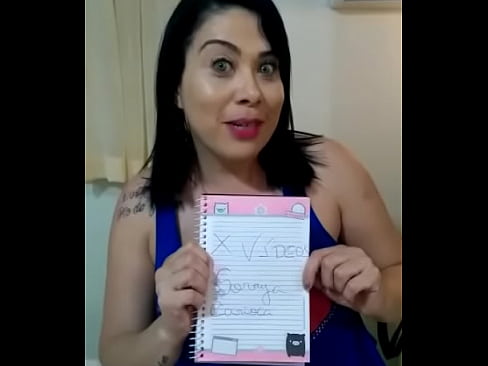 Soraya Carioca o segundo vídeo de Verificação para o Canal no Xvideos