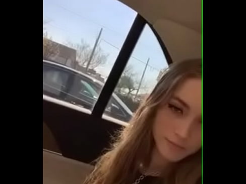 Teen in car