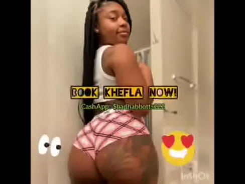 Black girl with big booty