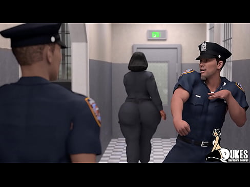 Corrections Officer pounds the out of middle aged MILF