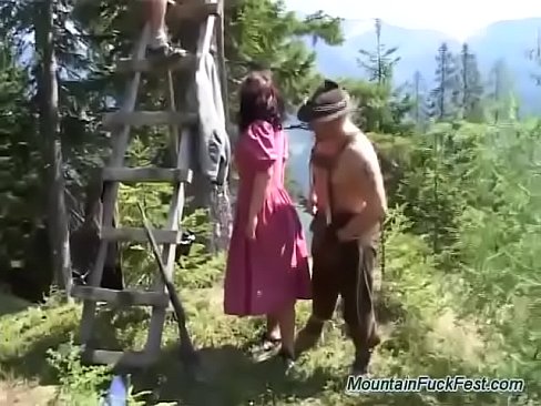 crazy oktoberfest groupsex fuck orgy in nature