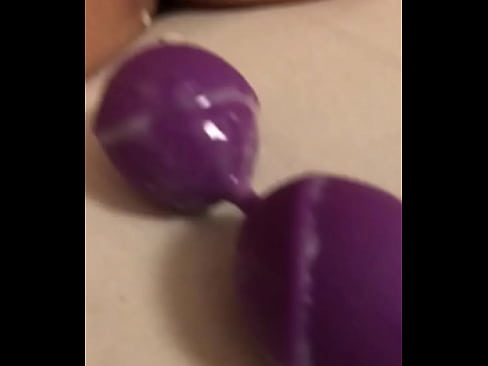 Sex toy in teen pussy