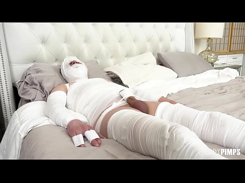 Rocky Emerson is ready to fuck but her husband cannot. He is injured so she gets her dick from Danny Mountain instead right in her marriage bed.  Rocky Emerson is ready to fuck but her husband cannot. He is injured so she gets her dick from Danny Mountain instead right in her marriage bed.