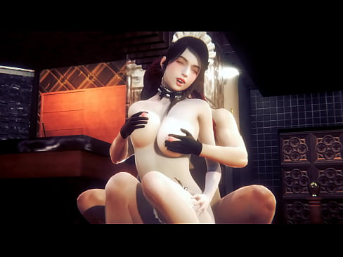 Uncensored Hentai 3D - Maid threesome FMM