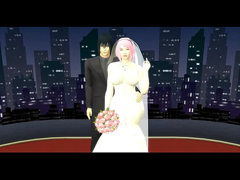 Naruto Hentai Episode 78 Sakura's Wedding Part 1 Newlyweds Take Pictures With Their Eyes Covered To The Beautiful Wife Sakura Cheating Husband Netorare