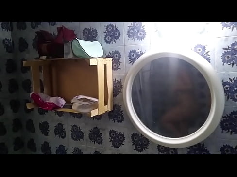 Bathroom catch on my Step sister with Hidden Cam