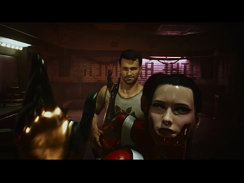Female Tyger Claw Cyberpunk 2077 Animation | Hammer Club Backstage Scene | Lizzie's Braindance Mod Edit