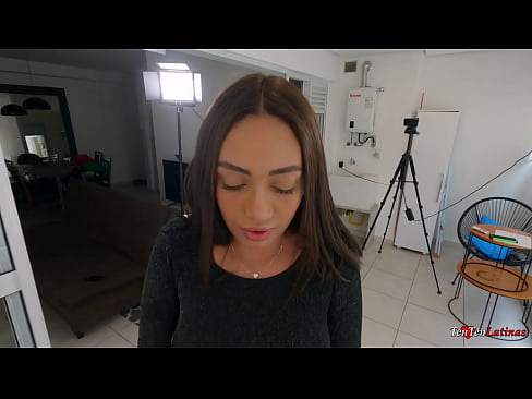 POV hardcore fuck of a Brazilian teen