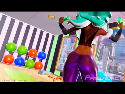 Splatoon 2 girls Twerking (looped)