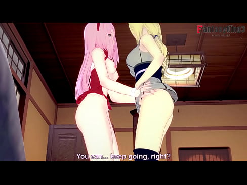Sakura y Tsunade having sex and i join them | Naruto