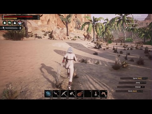 Hot Sexy Conan Exiles Nudity Ass Tits Episode 8 Barbarian Albino Ass