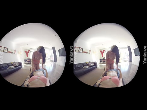 Beautiful amateur lesbian vixens from Yanks Marina and Charlotte playing with their bodies and pussies in this hot 3D virtual reality video