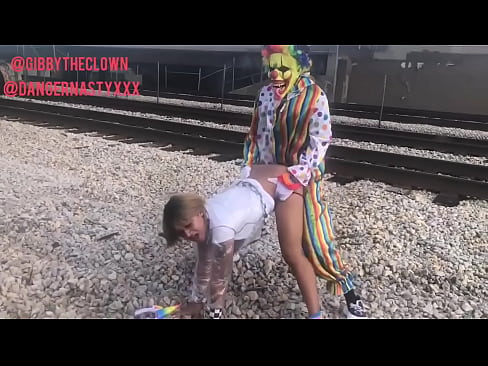 Gibby The Clown fucks DangerNastyxxx