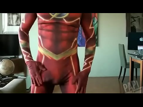 Pervy PapiFachero bought some new superhero suits, can't wait to try them all on! One thing he learned, SuperHeros need s ...