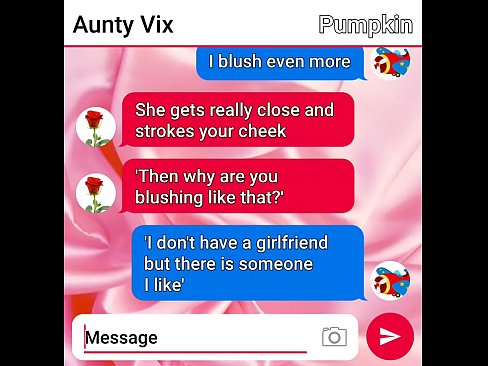 Young guy sext roleplays with his naughty Aunty part one