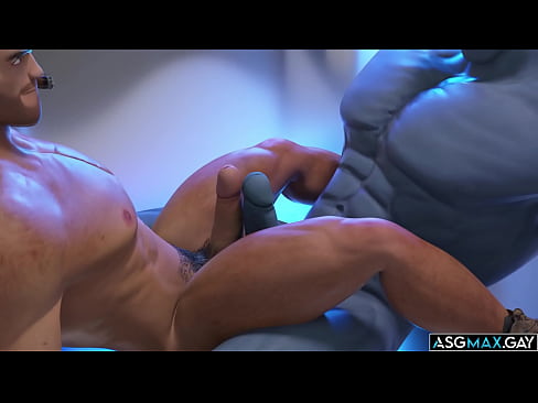 DOUBLE ANAL Cartoon Gay Sex!